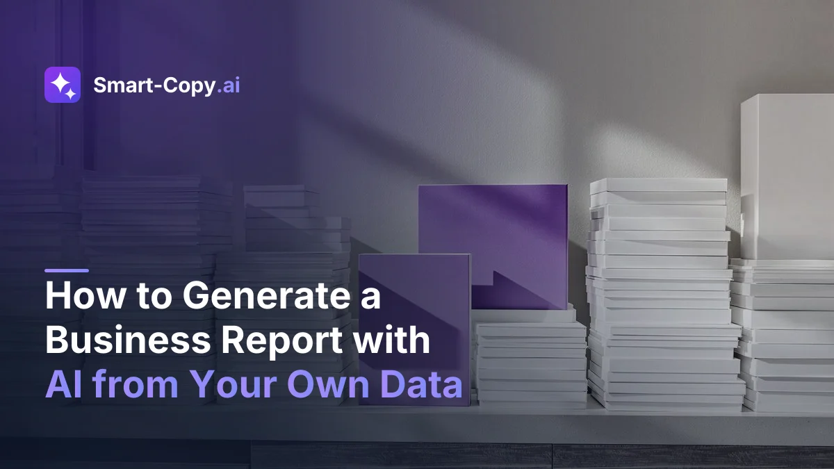 How to Generate a Business Report with AI from Your Own Data